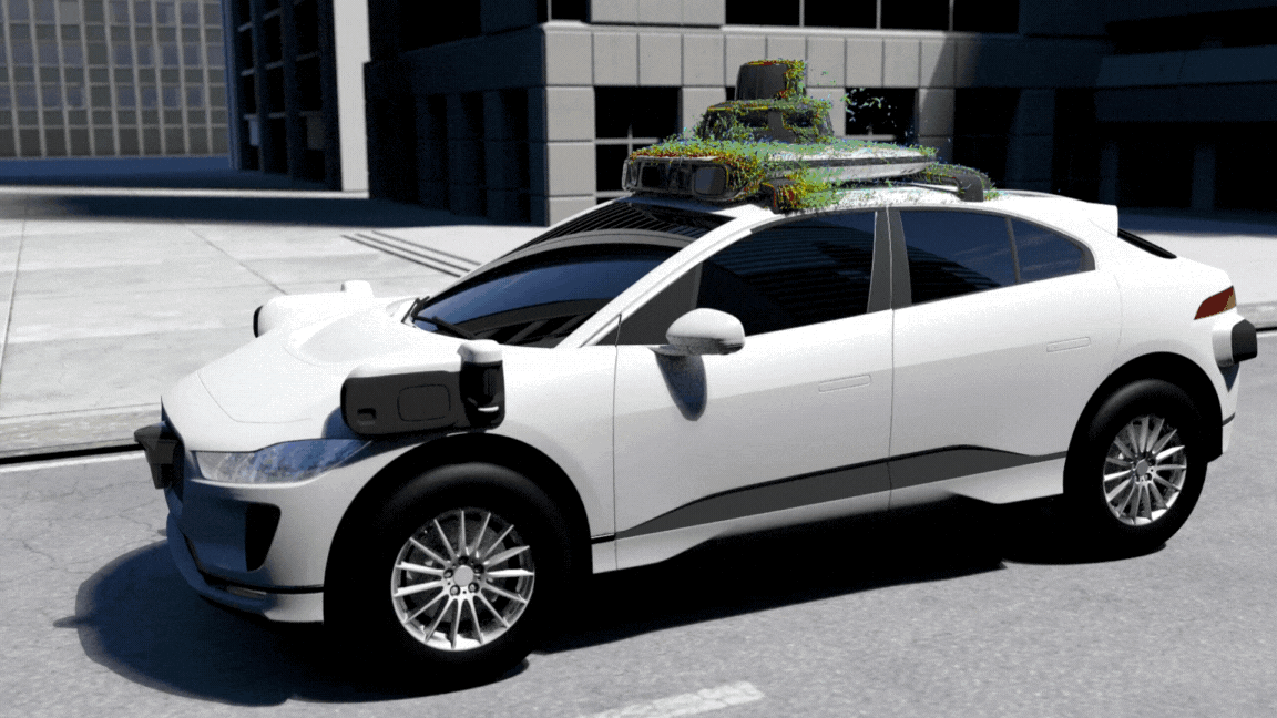 Placement of Waymo sensors