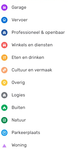 Plaats-opties