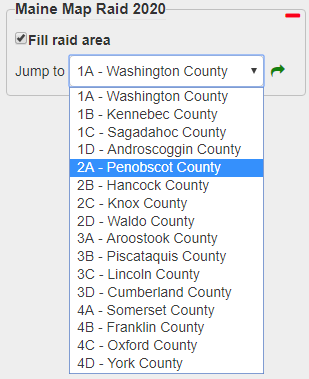 Choose the group and county