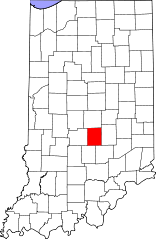 File:156px-Map of Indiana highlighting Johnson County.svg.png