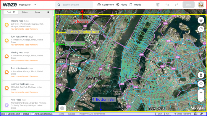 Waze live map