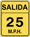 Velocidad de Salida