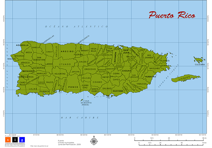 Municipalities of Puerto Rico