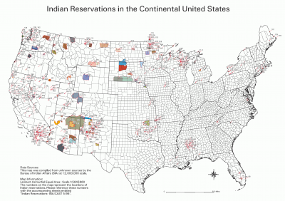 USA Indian Reservations