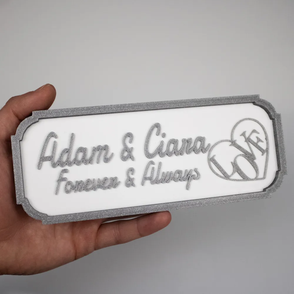 Couple’s Keepsake Plaque