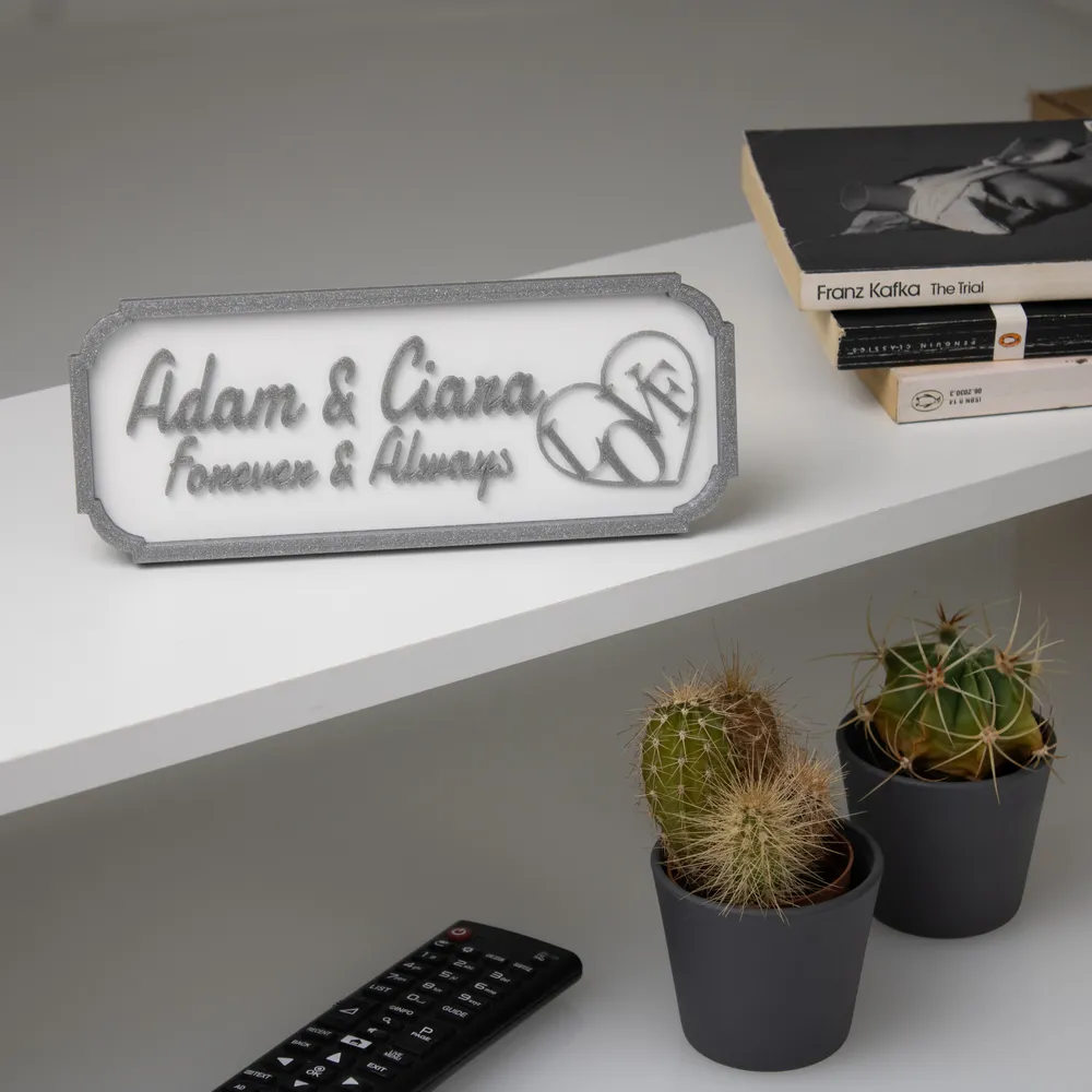 Couple’s Keepsake Plaque