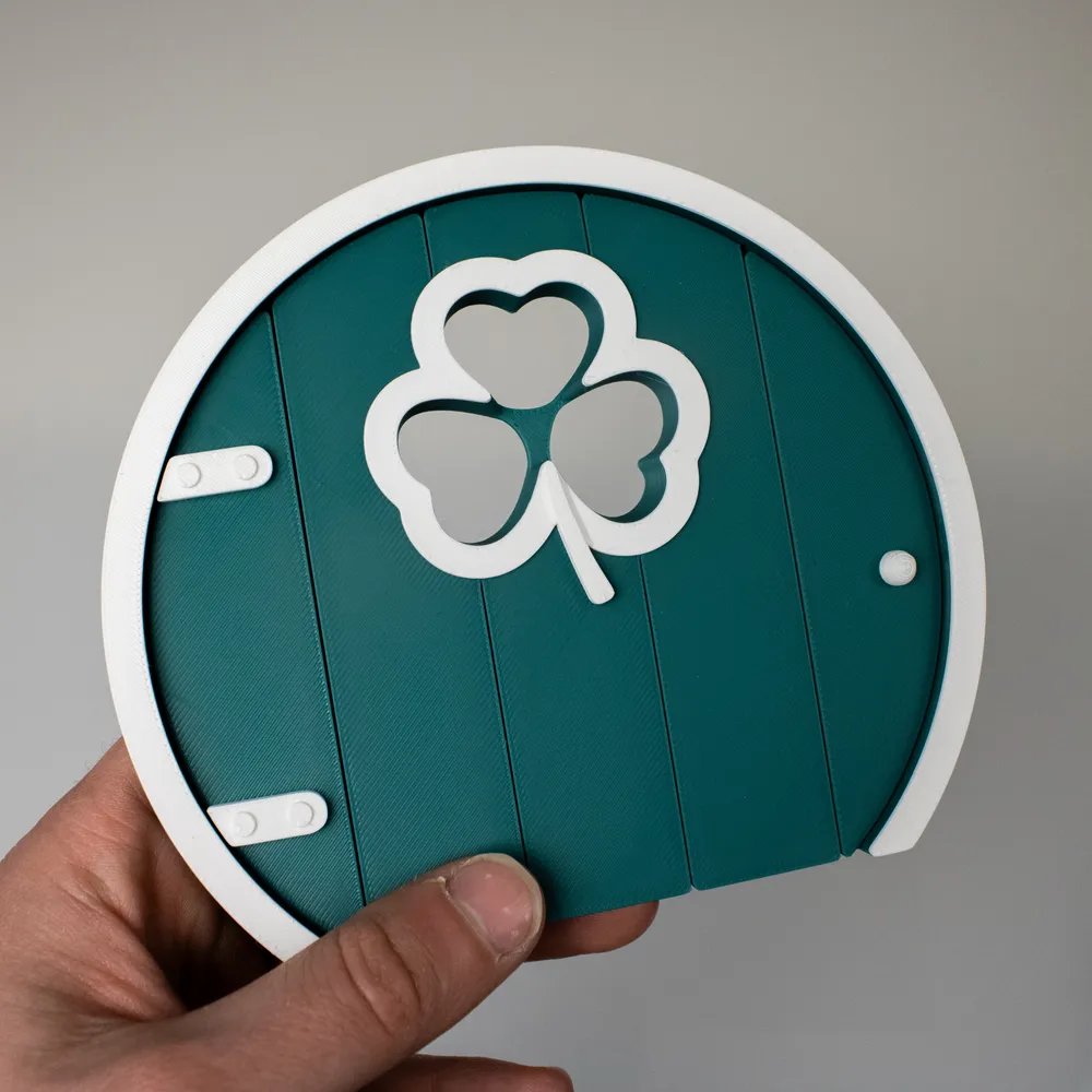 Shamrock Portal Door