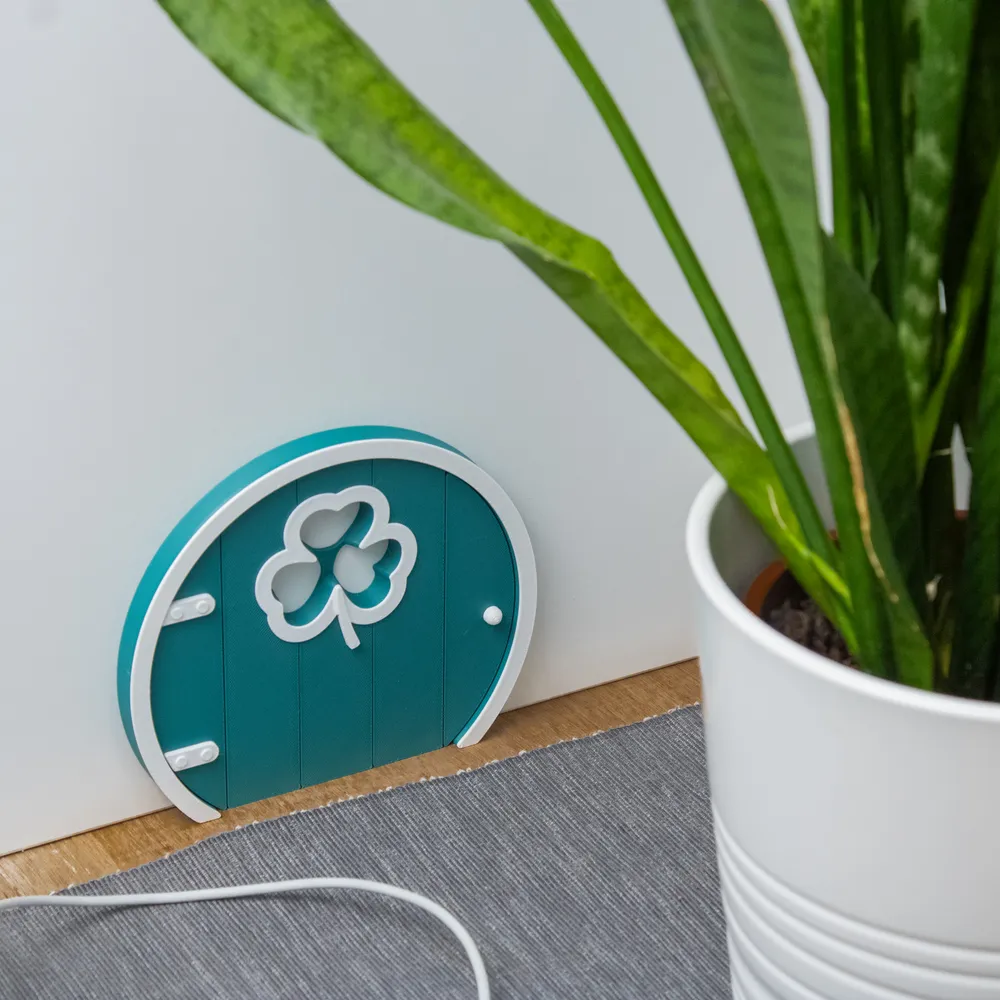 Shamrock Portal Door