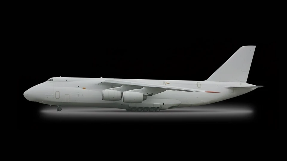 Representative An-124-100 aircraft