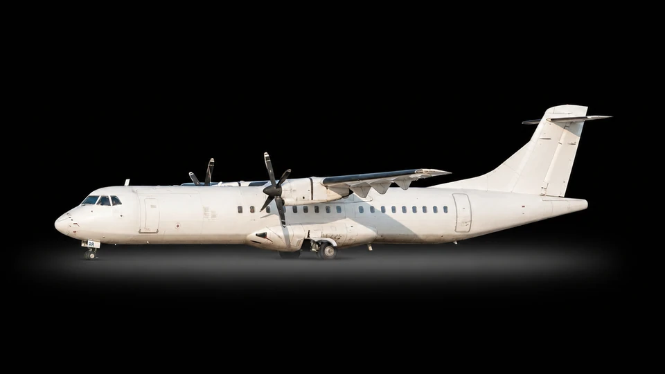 Representative ATR 72-202 aircraft