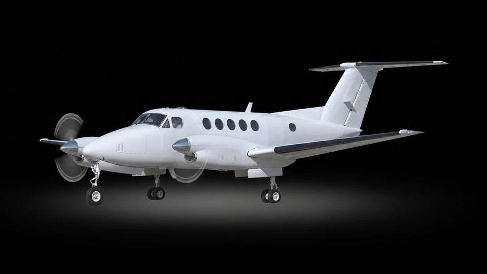 Representative Beechcraft King Air B200 aircraft