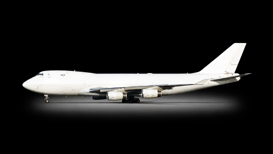 Representative Boeing 747-8F aircraft
