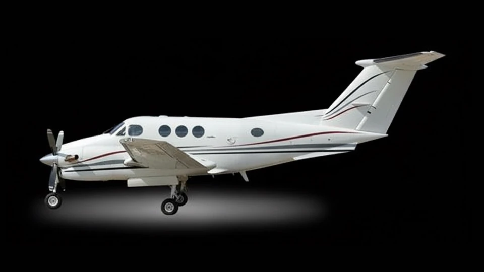 Embraer 121 Xingu aircraft