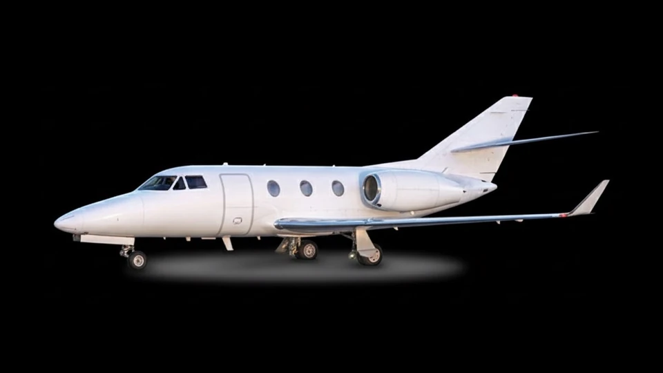 Representative Falcon 100 aircraft