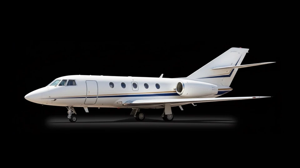 Representative Falcon 20 aircraft