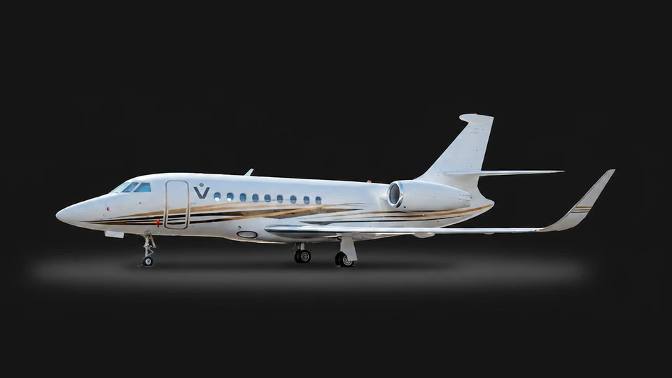 Representative Falcon 6X aircraft
