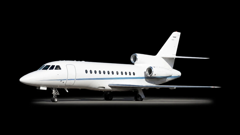 Representative Falcon 900 aircraft