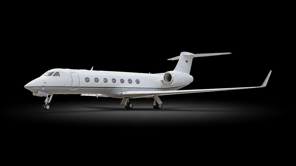 Representative Gulfstream G550 aircraft