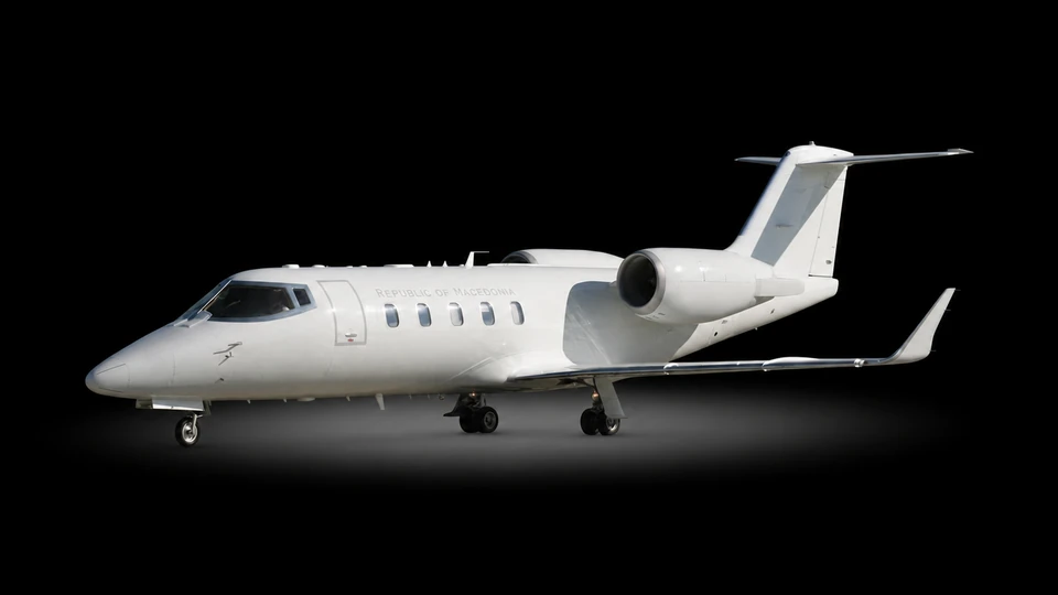 Representative Learjet 55C aircraft
