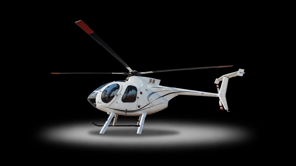 Representative MD 530F aircraft