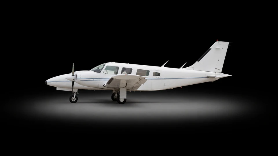 Representative Piper PA-31P aircraft