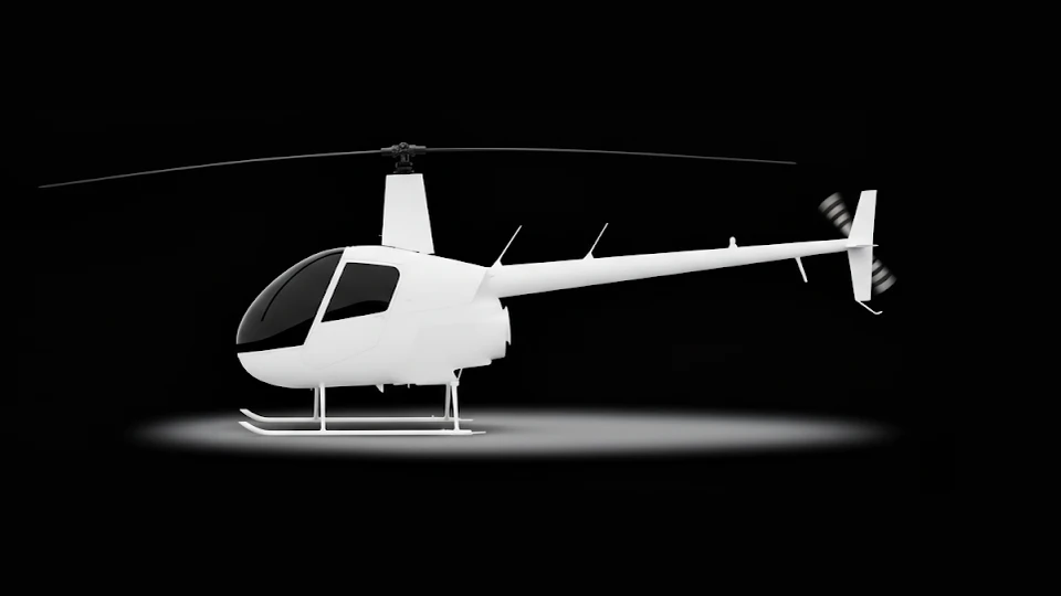 Representative Robinson R22 Beta II aircraft