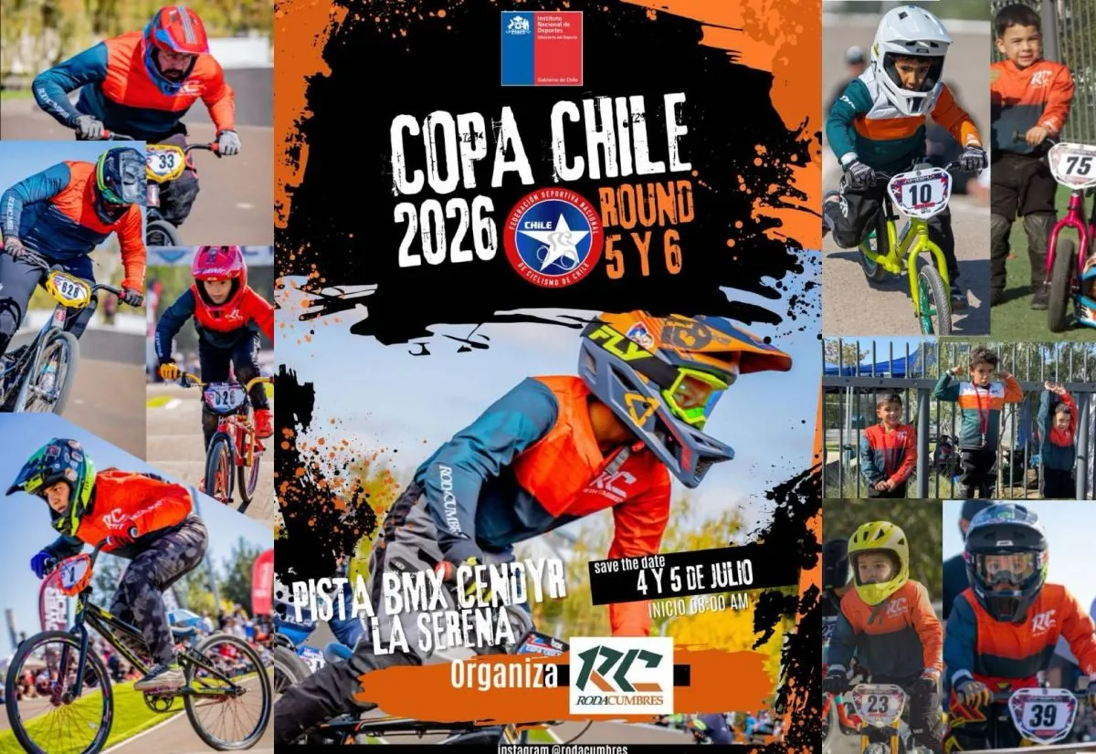 Coquimbo será sede histórica del Campeonato Nacional de BMX Racing 2026
