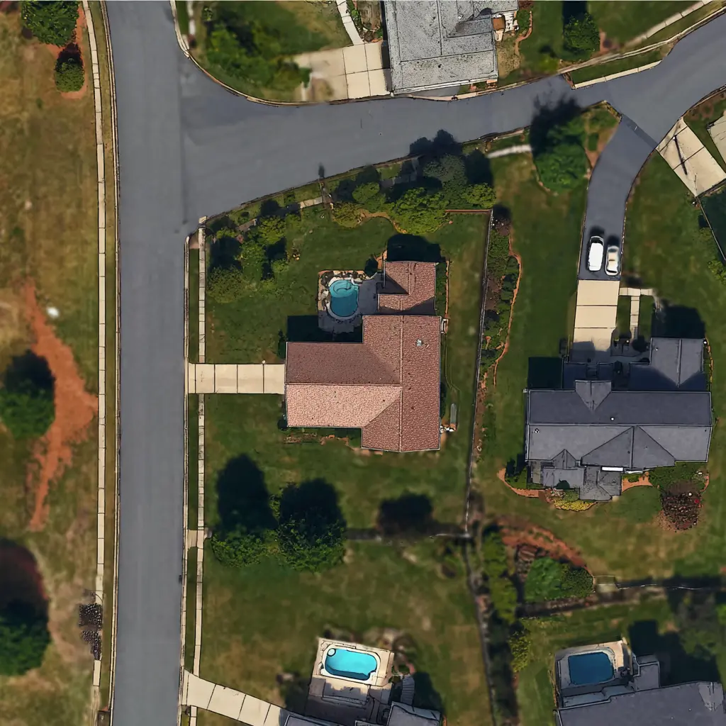 Roof solar power location tab