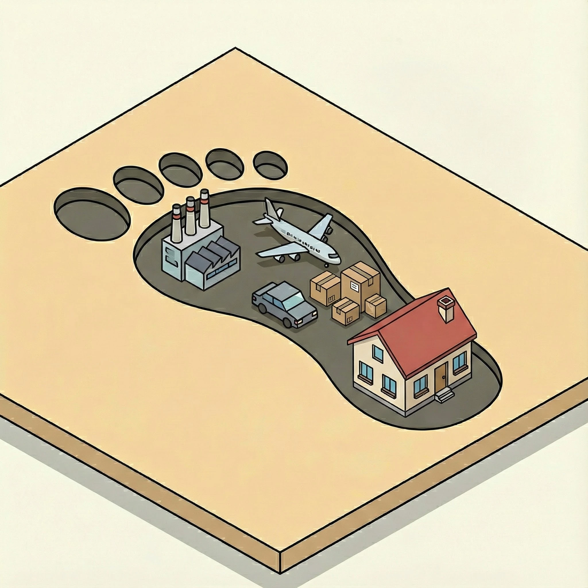 carbon footprint visualization