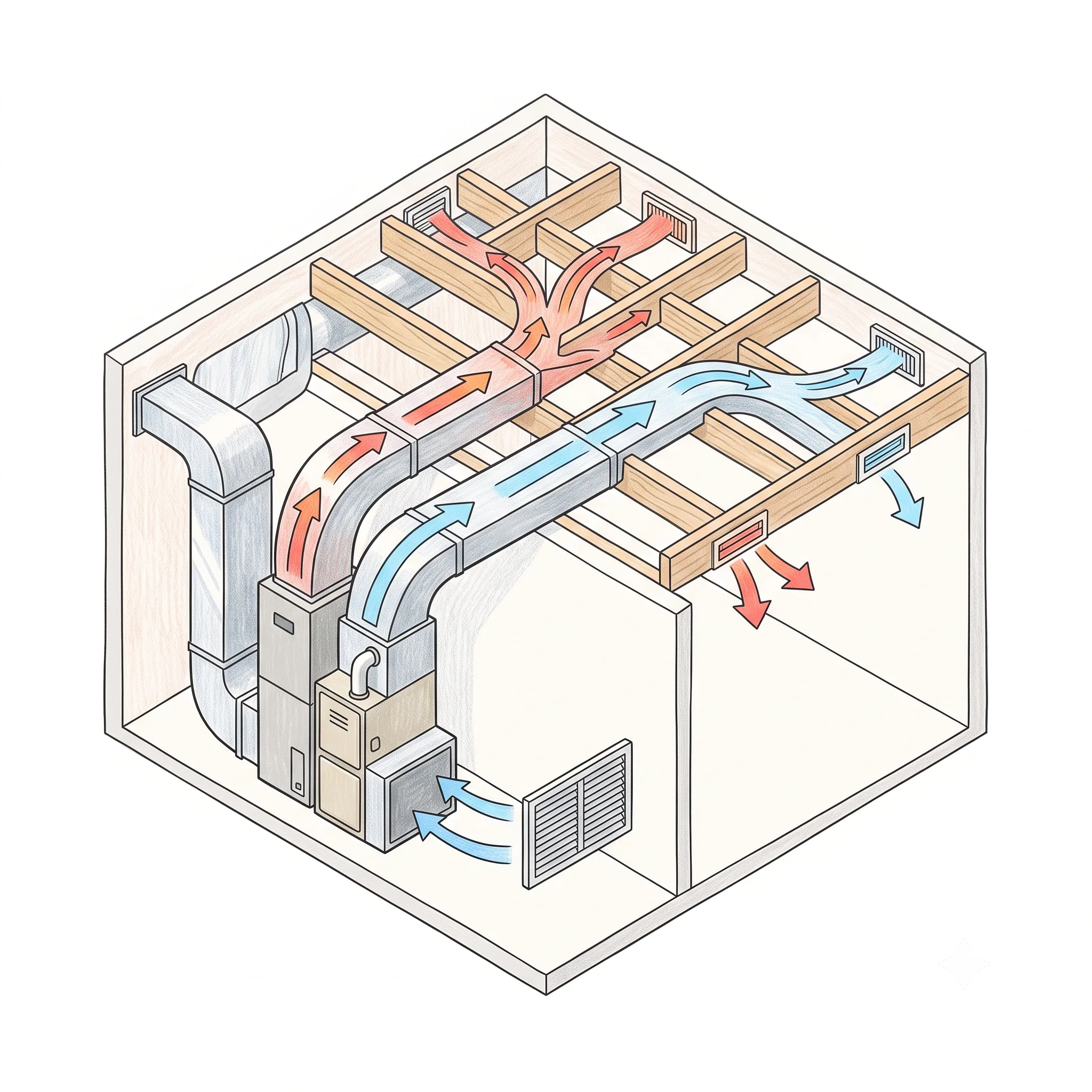 Heating-Only Ductwork May Not Be Ready for a Heat Pump
