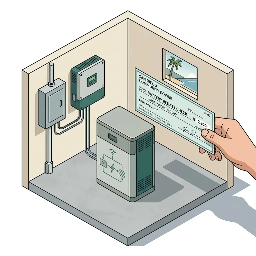 What San Diego Homeowners Should Know About the SDCP Battery Rebate