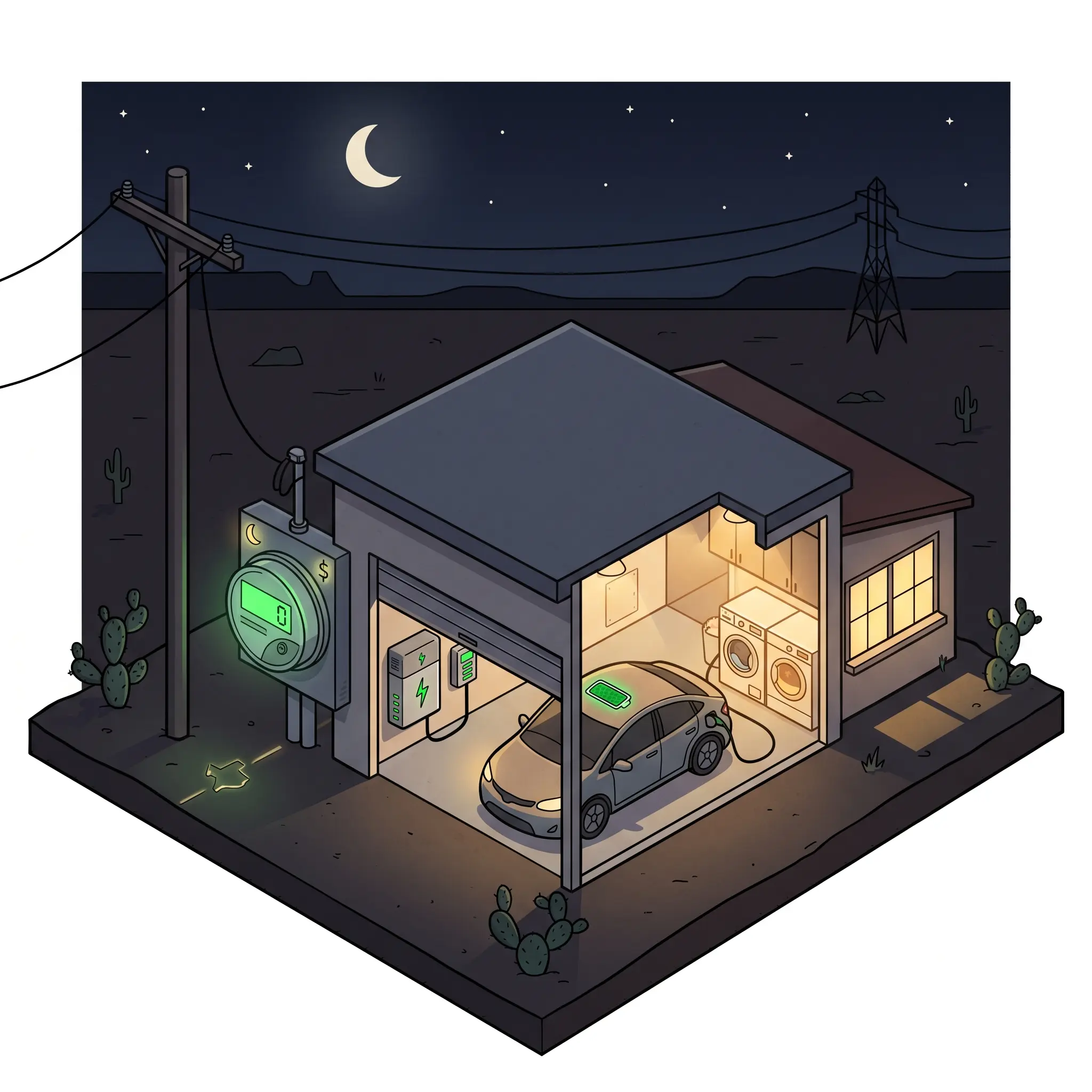 Did Texas Utilities Kill Free Nights Plans Because of Home Batteries?
