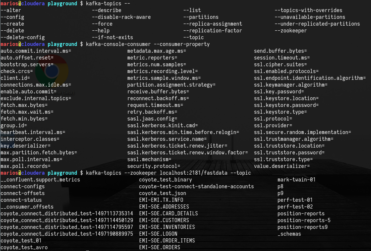 Kafka bootstrap servers