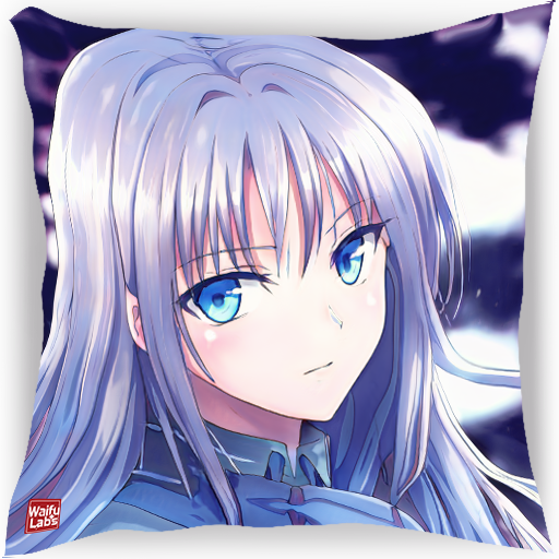 custom waifu pillow portrait