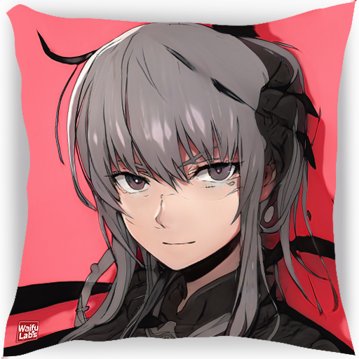 custom waifu pillow portrait