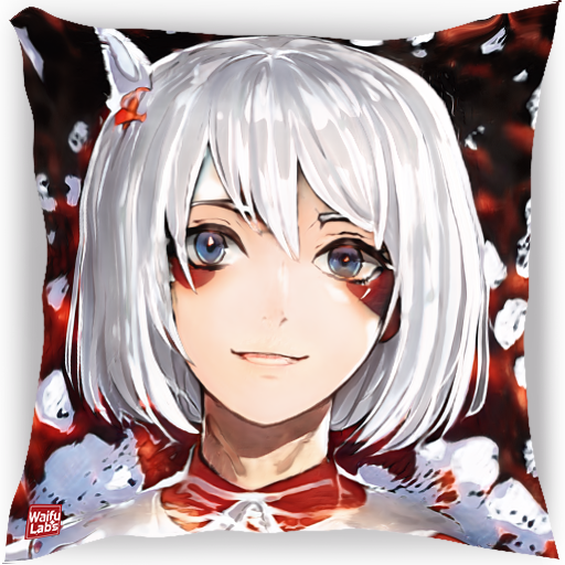 custom waifu pillow portrait