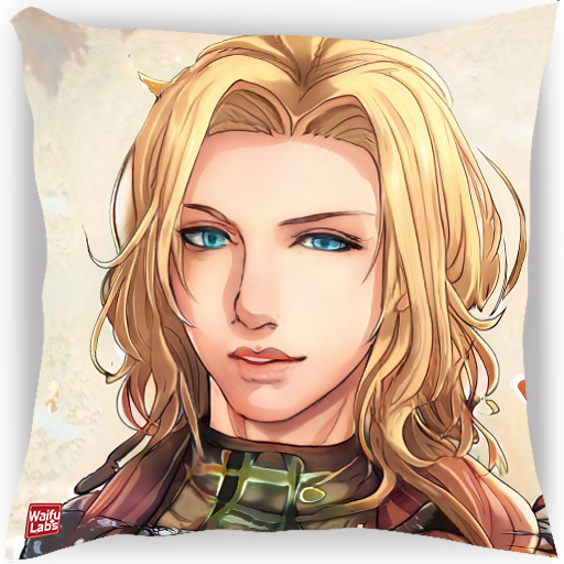 custom waifu pillow portrait