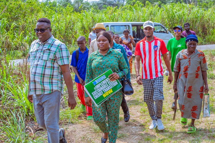 Our visit to one of the Abandoned oil wells in Otuagbagi