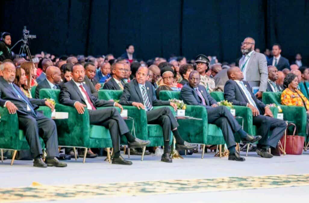 All sorts of leaders from Africa and beyond including president were among many attendee that attended. 
