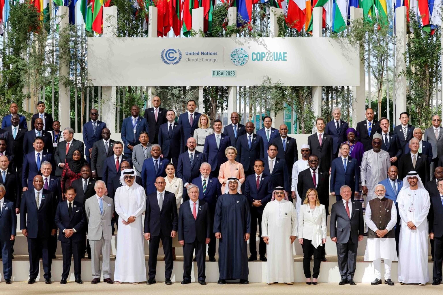 Leaders at COP 28