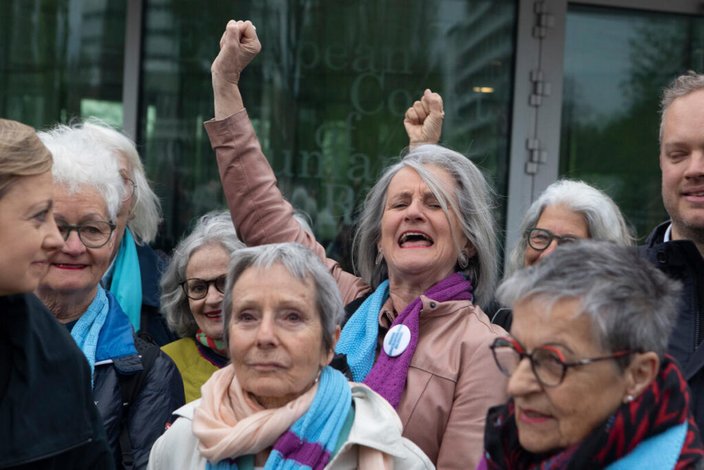 The group KlimaSeniorinnen took Switzerland to court for falling short on climate action... and won.