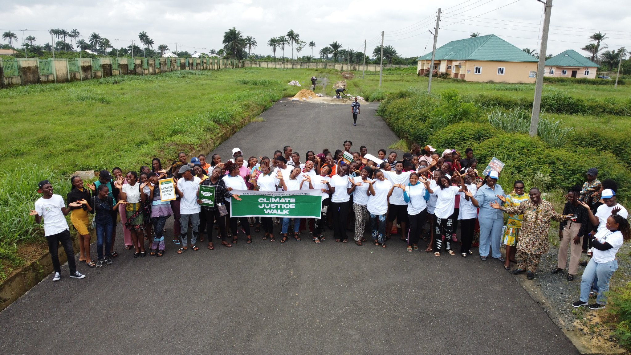 Lincgreen Volunteers and ESFN match for Climate Action