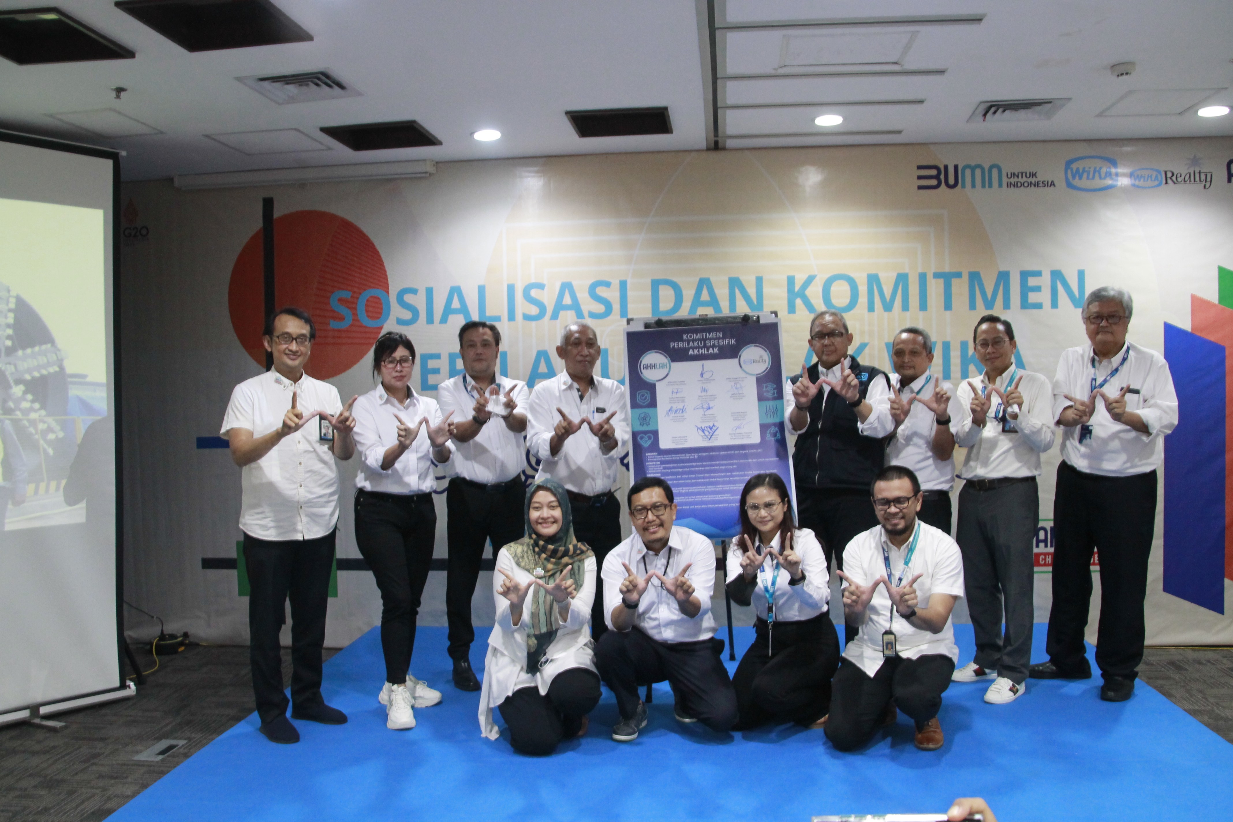 Sosialisasi Dan Komitmen Perilaku AKHLAK Sebagai Upaya WIKA Realty Dalam Mewujudkan Insan BUMN Yang Semakin Unggul