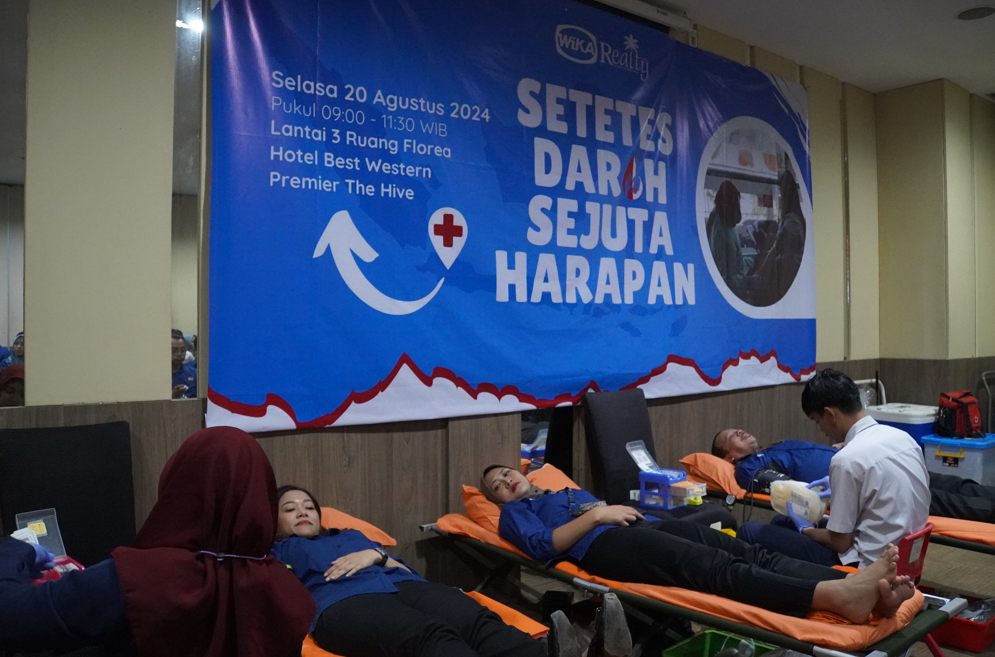 Service to the Nation, WIKA Realty Holds Blood Donation Drive During Independence Day