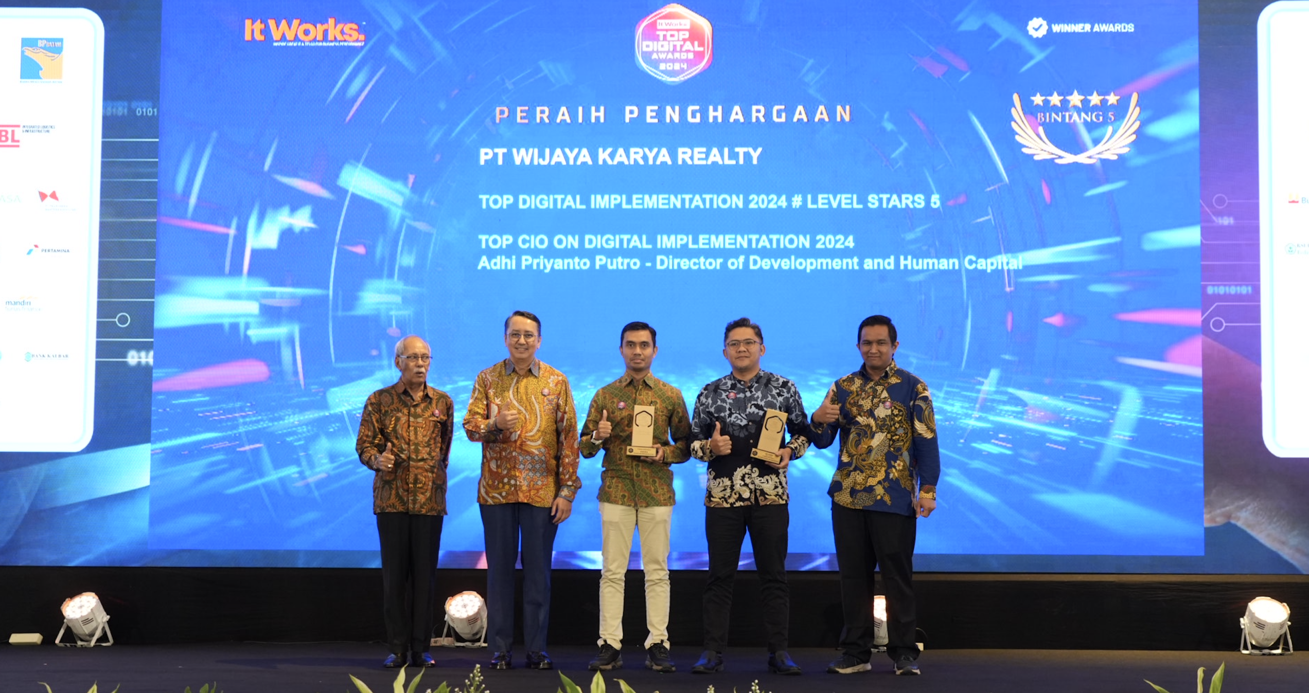 Demonstrating Commitment to Digital Transformation, WIKA Realty Wins Two Awards at TOP Digital Awards 2024