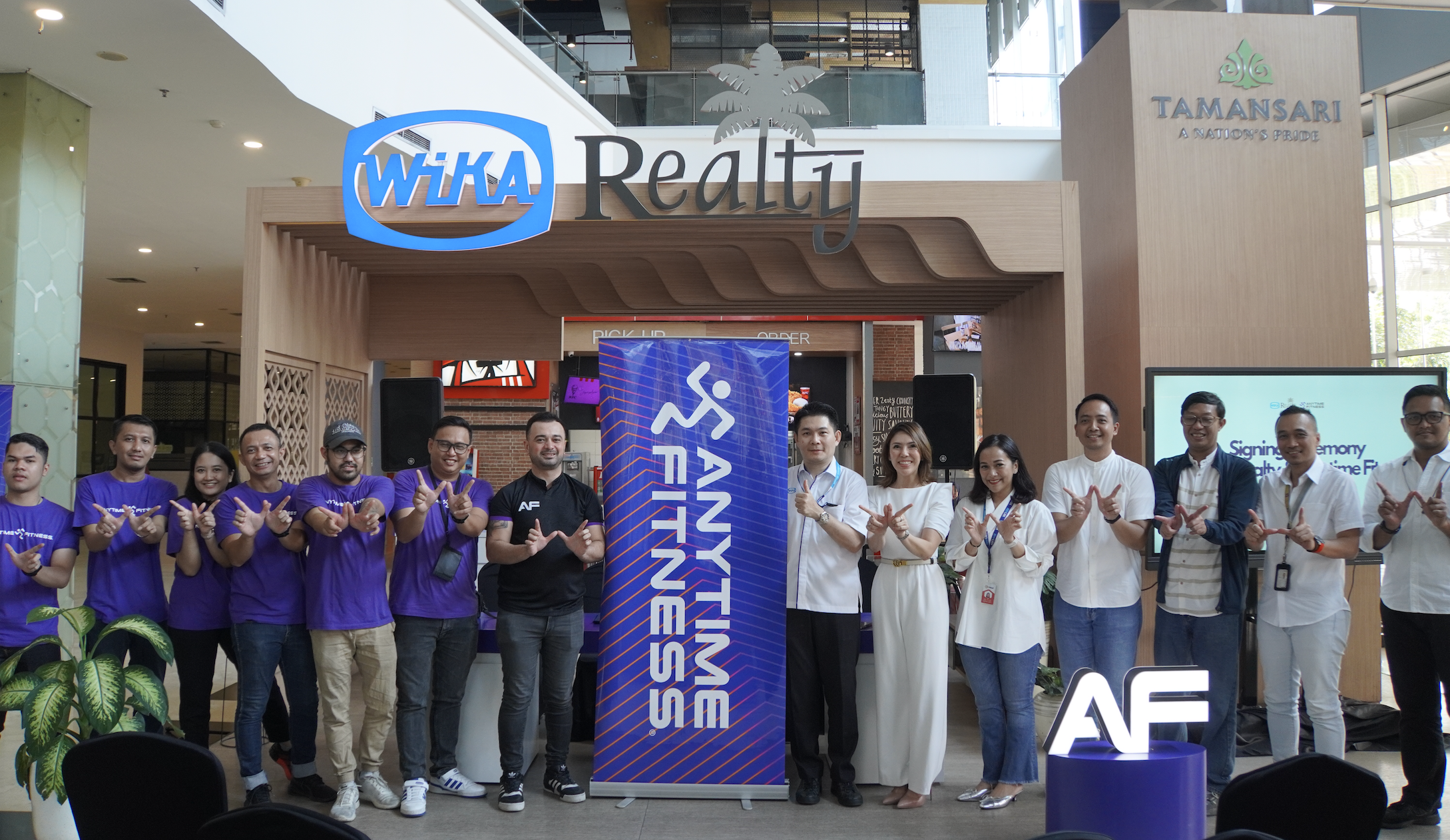 WIKA Realty Partners with Anytime Fitness Indonesia to Open at Tamansari The Hive in 2025
