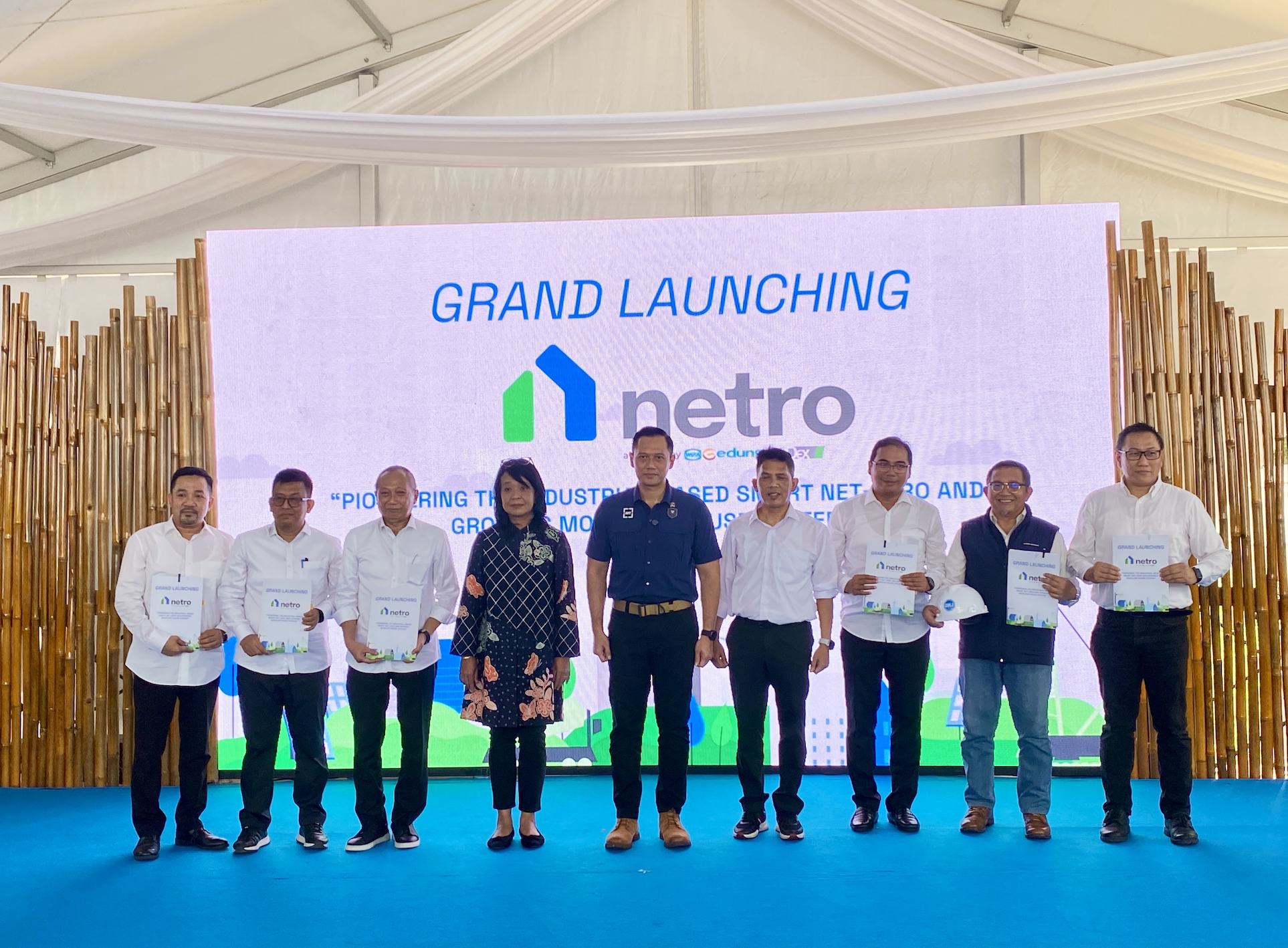 Netro Resmi Diluncurkan oleh WEGE dan DEX, WIKA Realty Tegaskan Langkah Nyata Menuju Green Developer