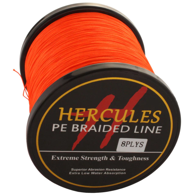 Hercules Braided Fishing Line Sea Saltwater Fishing 8 Strands Army