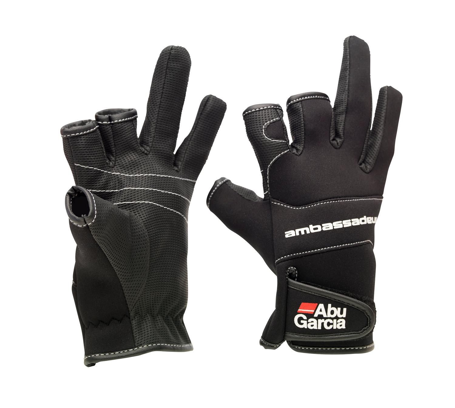 abu garcia stretch gloves