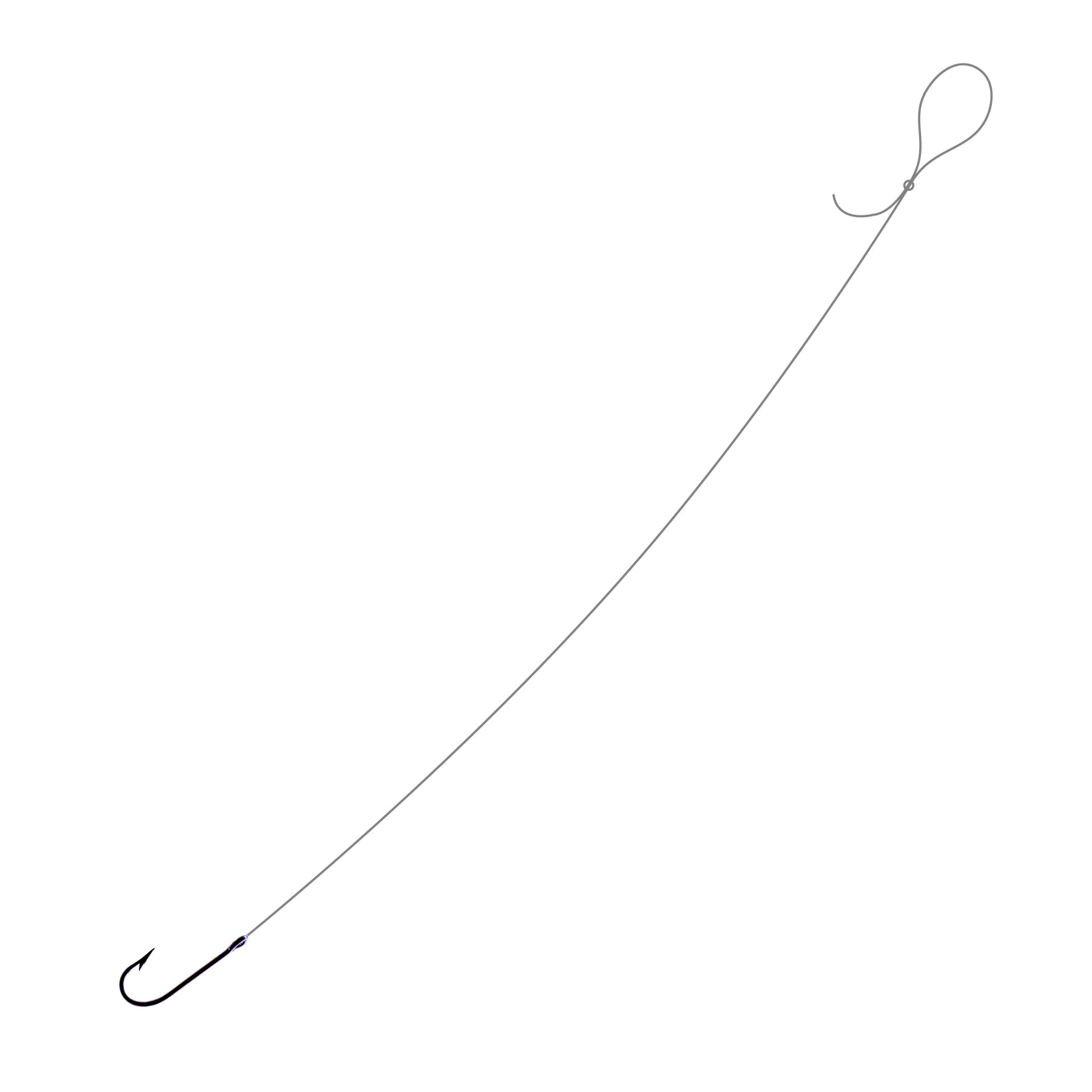 qareb single hook rig 0.40mm